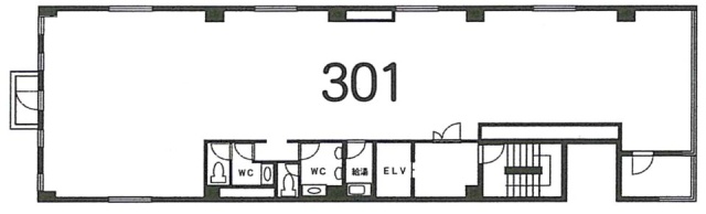 第8東洋ビル301 間取り図