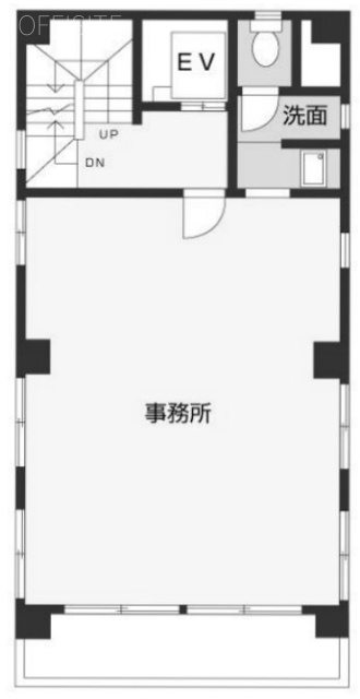 ASビル401 間取り図