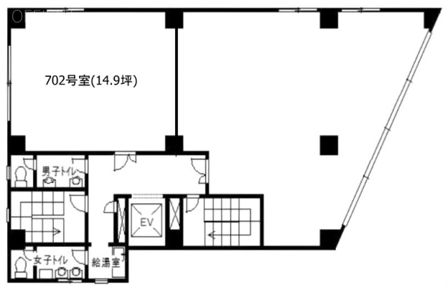 加瀬ビル221702 間取り図