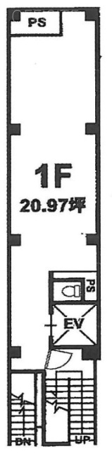 会田ビル1F 間取り図