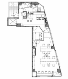 JPーBASE築地駅前2F 間取り図