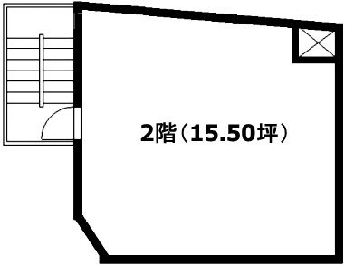 宇田川町ビル2F 間取り図