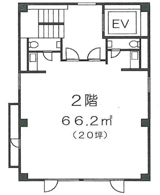 ババビル2F 間取り図