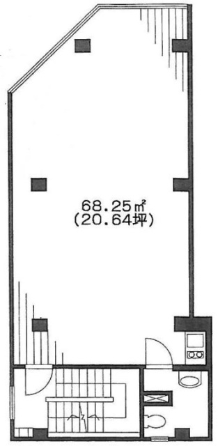 ds-Muromachiビル3F 間取り図