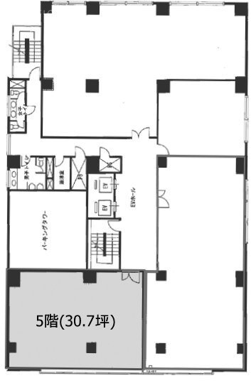 クレシェンドビル501 間取り図