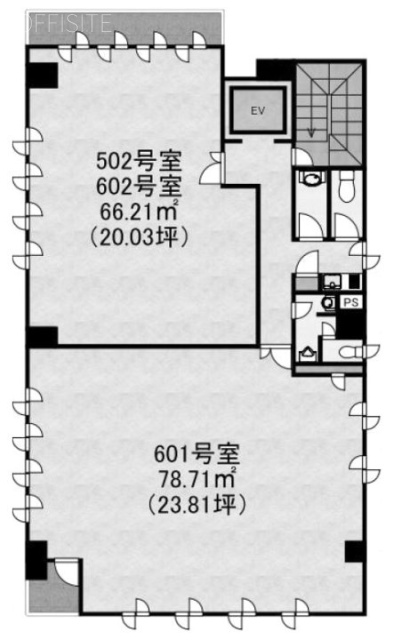 富美栄(ふみえ)ビル602 間取り図