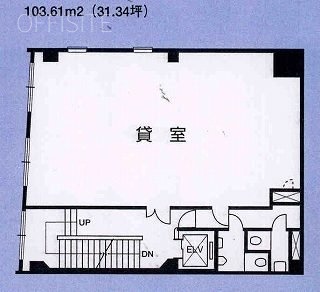 銀座三幸別館ビル5F 間取り図