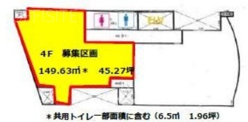 MIキューブ町田イースト4F 間取り図