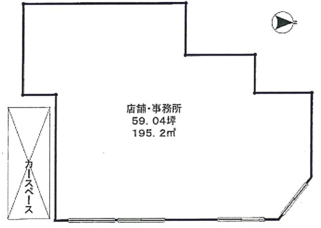 ハイツ森島ビル1F 間取り図