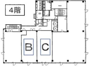 船橋本町プラザビルC 間取り図