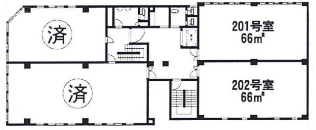 トーヨーテクノビル201 間取り図