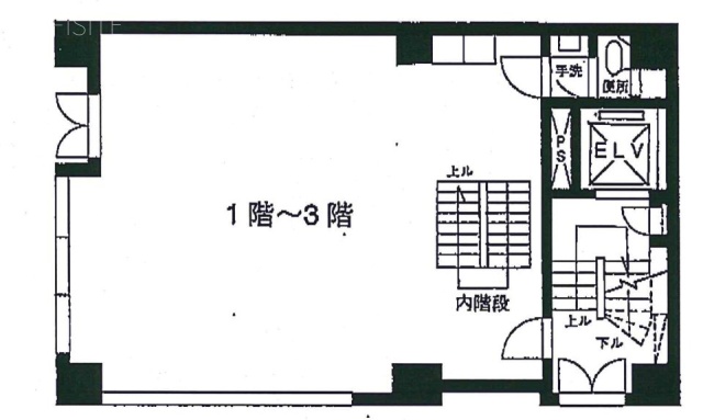 宮島ビル1F～3F 間取り図