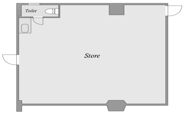 東和ビル1F 間取り図