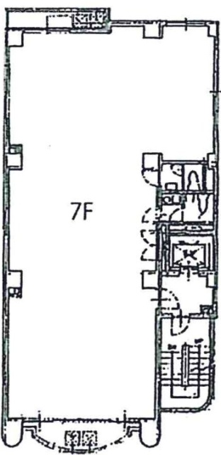 第1小田ビル7F 間取り図