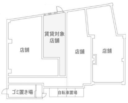 お花茶屋スカイマンション1F 間取り図