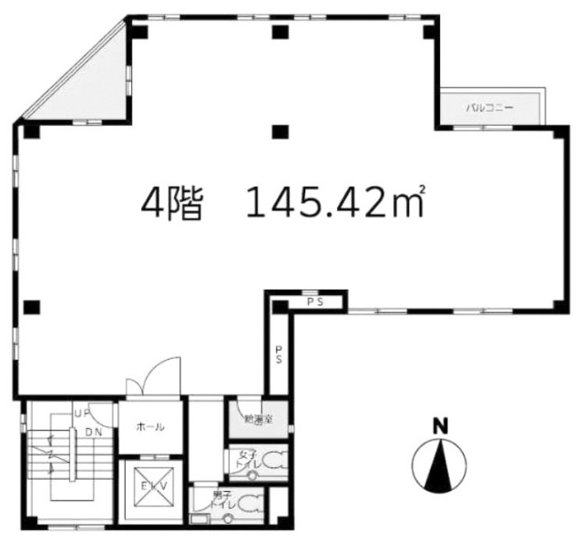 イノックスビル4F 間取り図