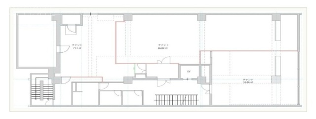 森川ビル2F 間取り図
