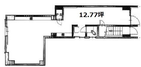 加部ビル1F 間取り図