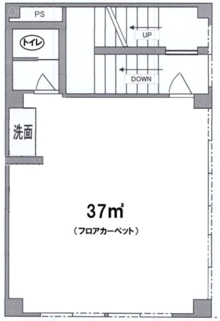 島崎ビル2F 間取り図