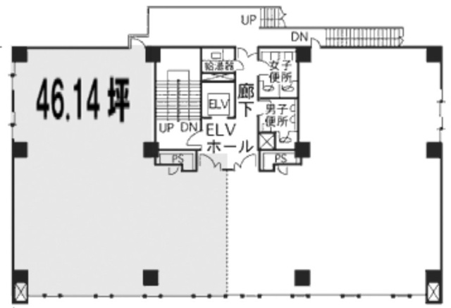 第1安田ビル3F 間取り図