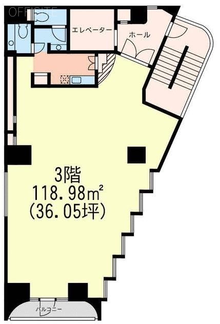 藤江ビル3F 間取り図