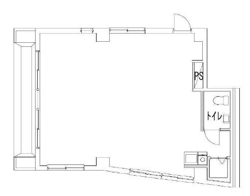 SKビルB棟4F 間取り図