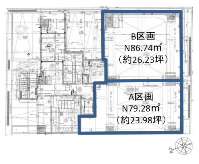 PRIME GARDEN銀座八丁堀1F 間取り図