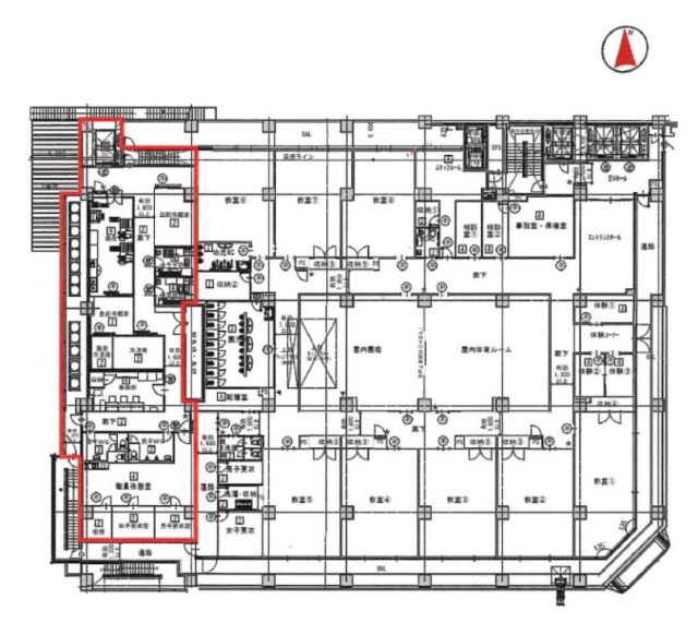 AIP25豊洲ビル3F 間取り図