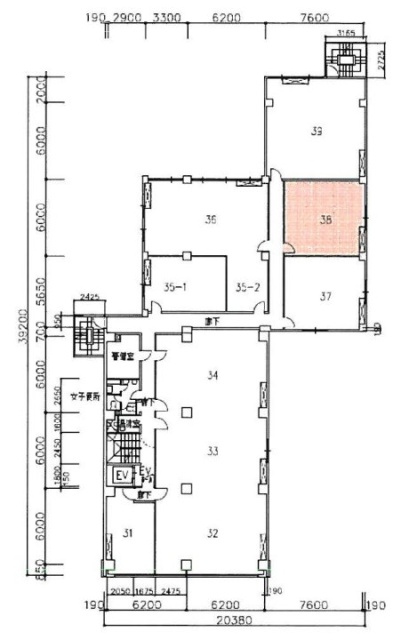 共同青山ビル38 間取り図