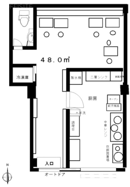 富士ビル101 間取り図