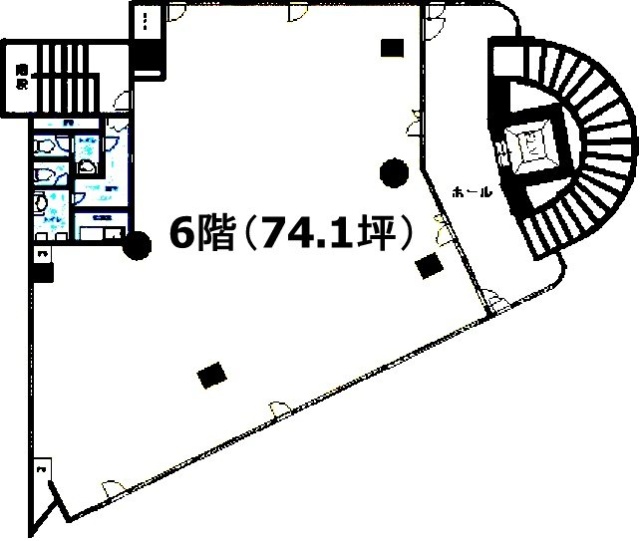 ファルマ8026F 間取り図