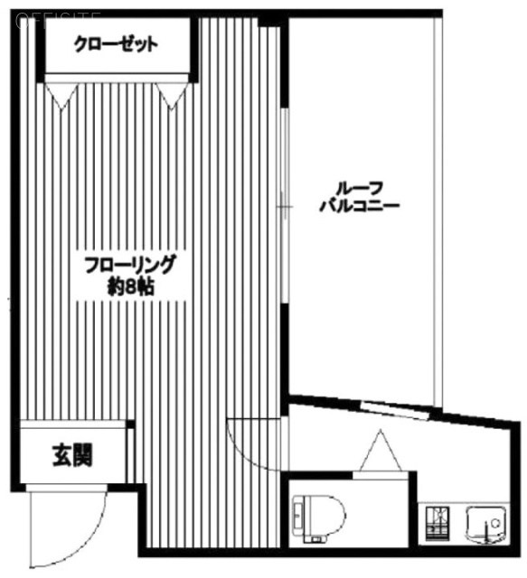 中島ビル403 間取り図