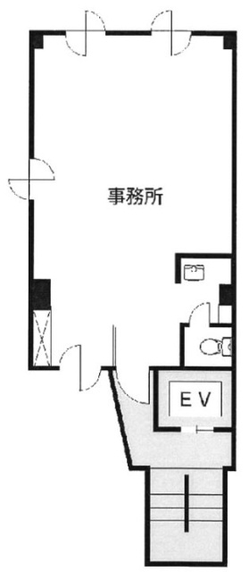 オフィス大岩402 間取り図