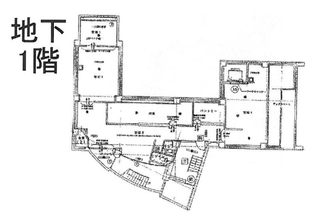 下北沢コマーシャルビルB1F 間取り図