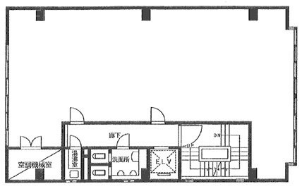 明和ビル4F 間取り図