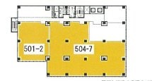 オリンピック曙町ビル501-2 間取り図