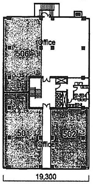 TK五反田ビル501 間取り図
