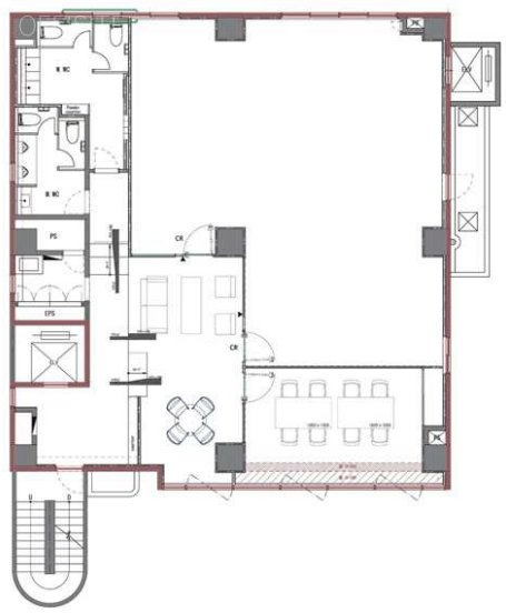 TBCビル2F 間取り図