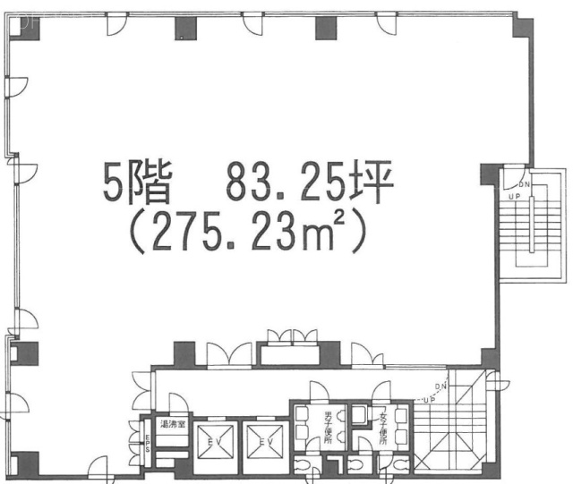 ソフト99ビル5F 間取り図