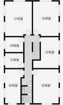 川合ビル8 間取り図