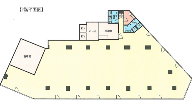 大井町センタービル2F 間取り図