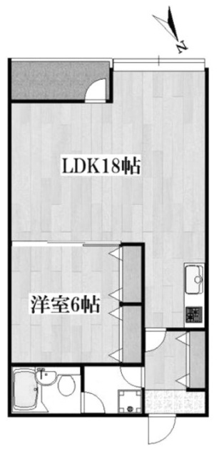 アドルクビル204 間取り図