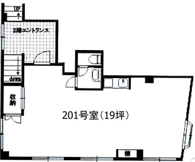 インジニアスビル201 間取り図