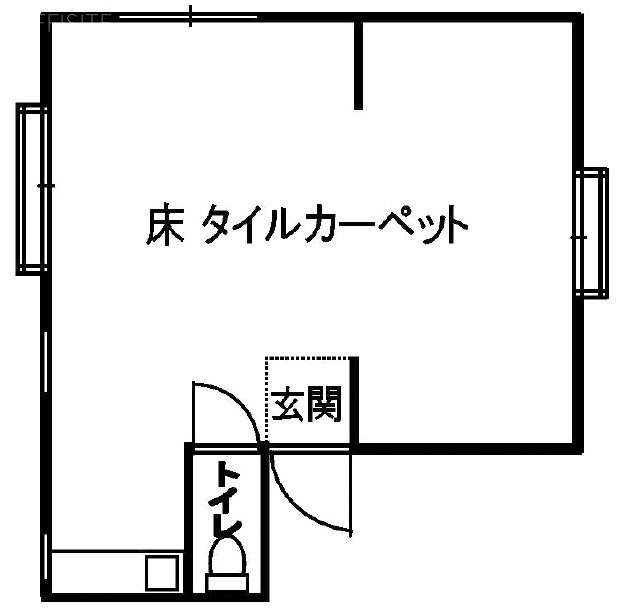 阪本ビル202 間取り図