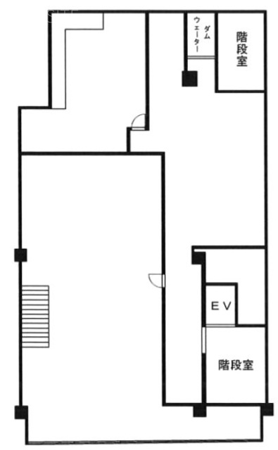 森本ビル3F 間取り図