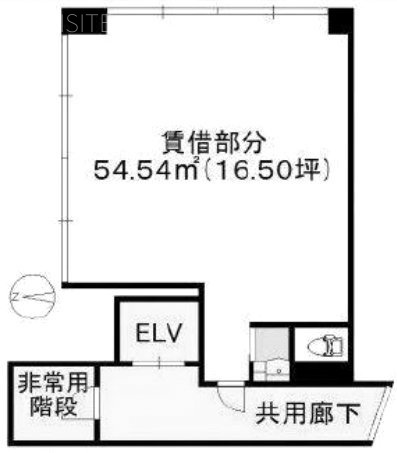 第1島田ビル601 間取り図