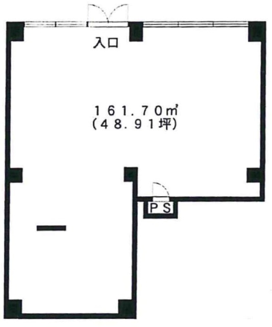 サングレース東府中ビルA 間取り図