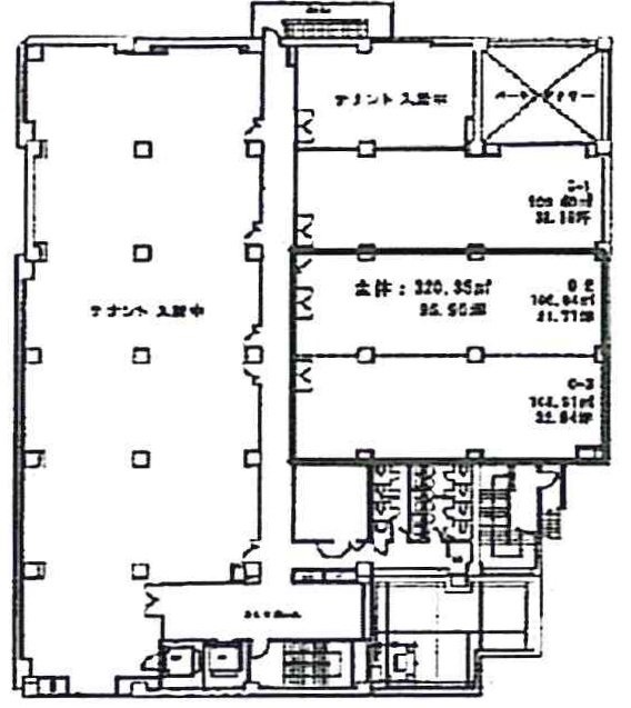 MK立川南ビルC2・3 間取り図