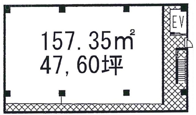 ハイブリッチビル1F 間取り図