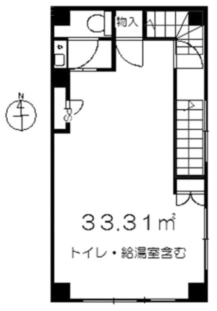 第2定方ビル2F 間取り図